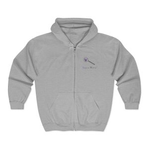 Cozy Unisex INQUIRE WITHIN Full Zip Hoodie for Everyday Comfort, Ideal Gift for Him/Her, Casual Wear, Relaxation, Fall/Winter Essentials, [...]