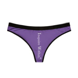 Women's Thong Panties, Comfy Underwear