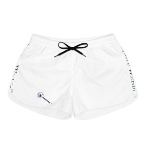 Casual Shorts — "Inquire Within" White Women's Lounge Shorts