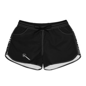 Casual Shorts — "Inquire Within" White Women's Lounge Shorts