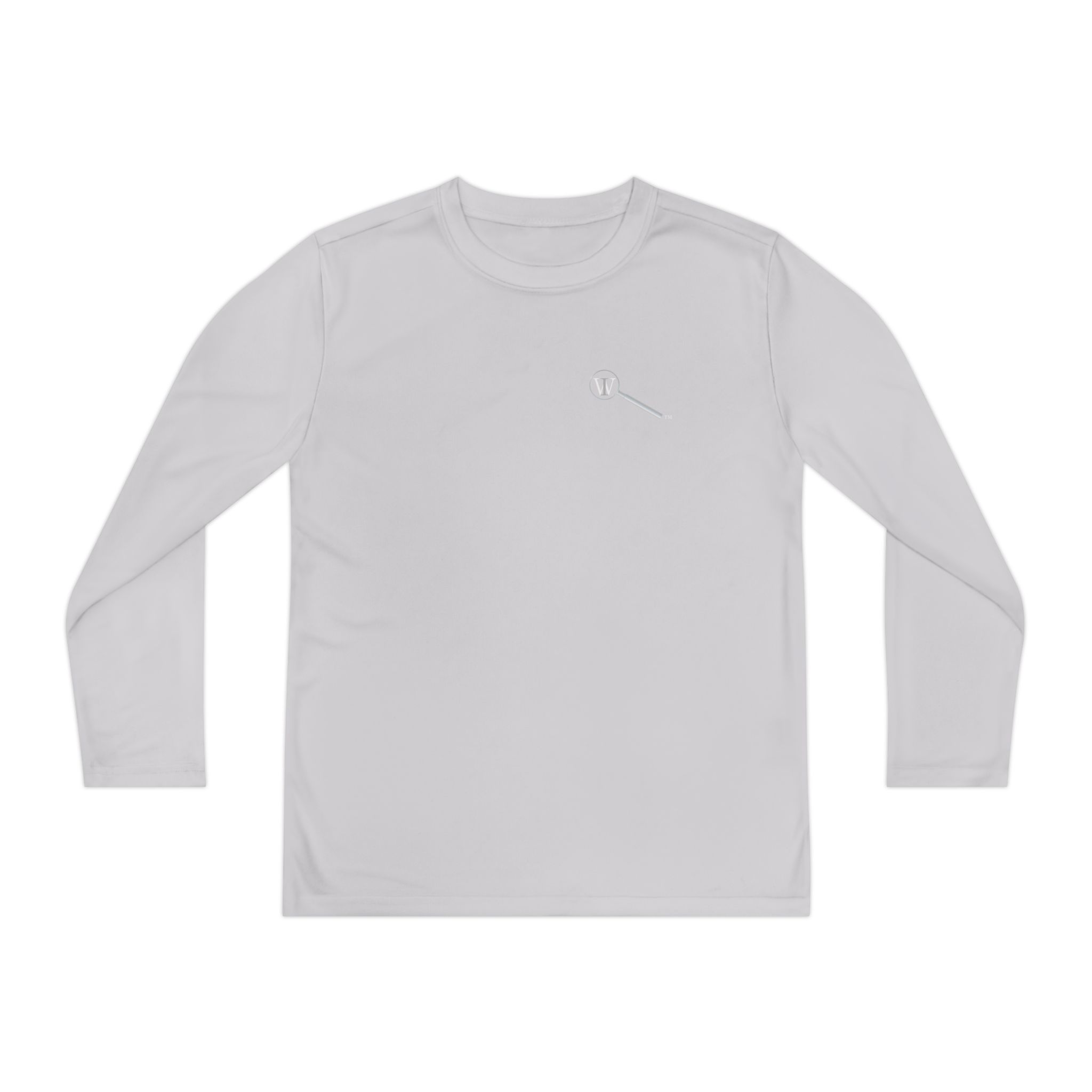 Youth Long Sleeve Tee — 'Never Give Up' Motivational Sports Shirt - Image 2