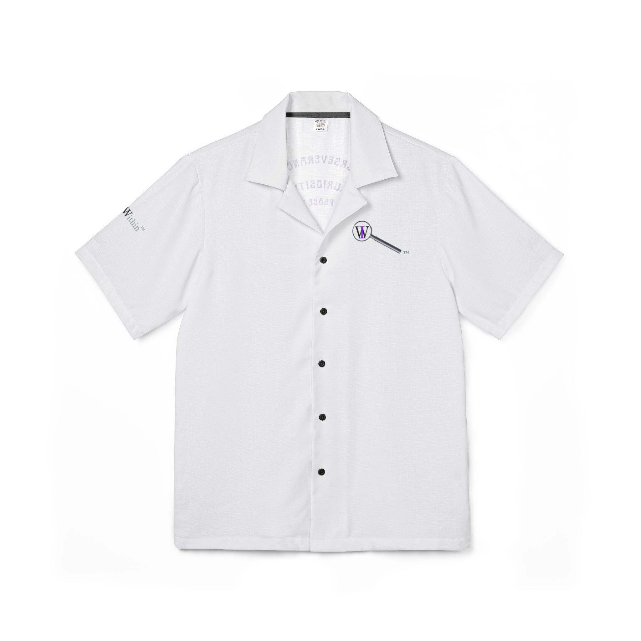 Men's Hawaiian Camp Shirt Inquire Within SWIRL - Image 2