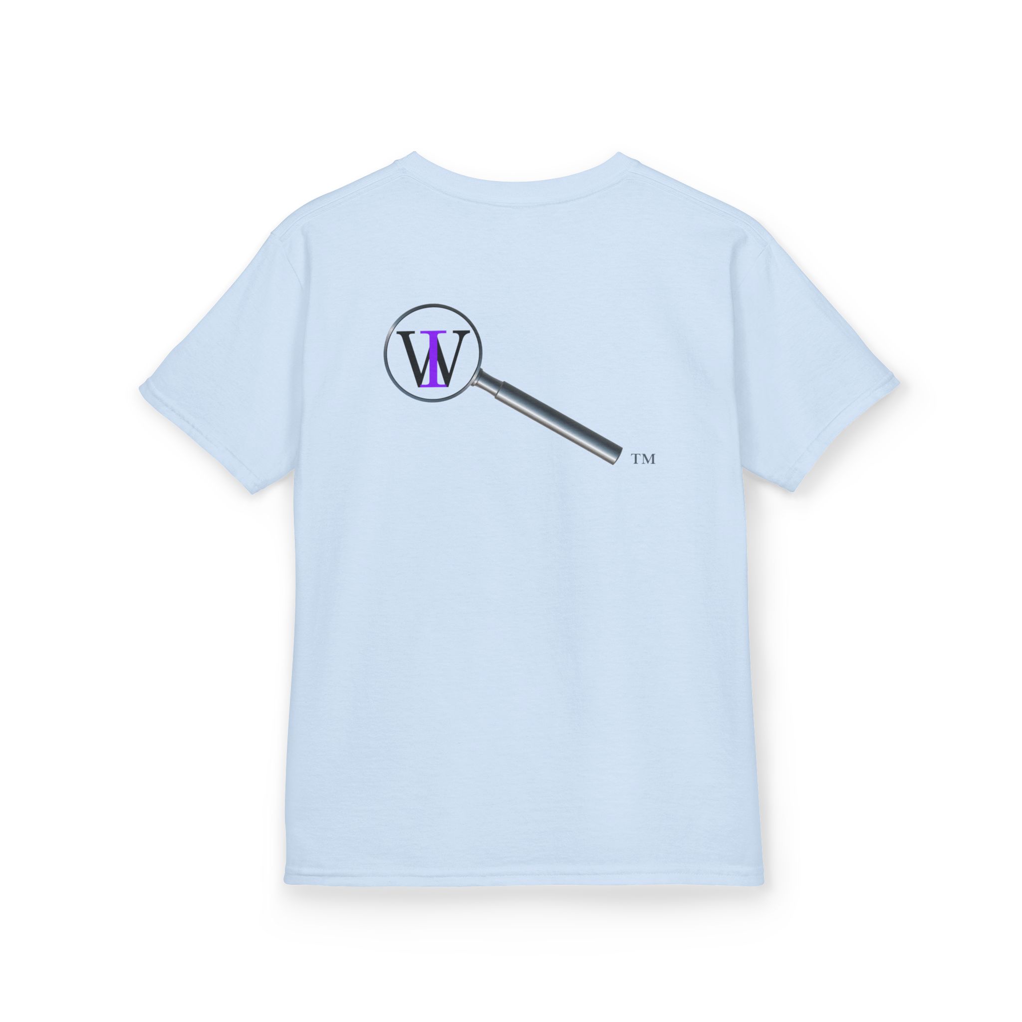 Kids Curiosity Tee — Magnifying Glass Logo & Positive Traits Spiral Kids T‑Shirt - Image 37