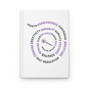 Inspire & Reflect Journal - Growth, Perseverance, Gratitude, Self-Care, Mindfulness