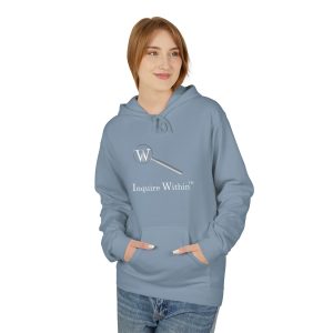 Fleece Hoodie - Inspire Curiosity Midweight Hoodie -"Take The Time"