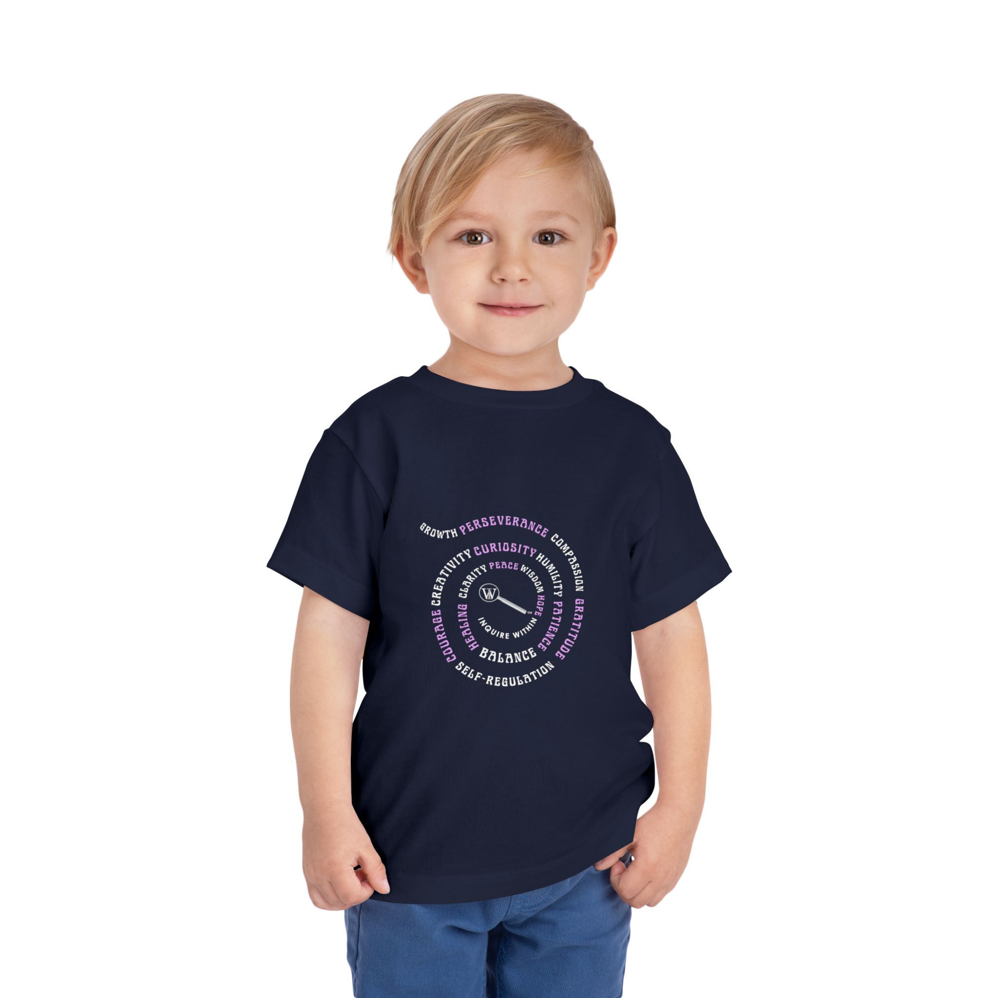 Toddler Tee Inquire Within Swirl — Cute Detective-Inspired Kids Shirt - Image 19