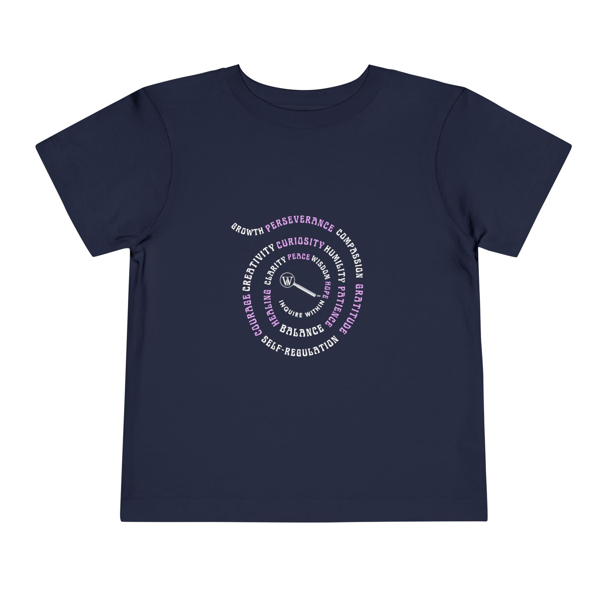 Toddler Tee Inquire Within Swirl — Cute Detective-Inspired Kids Shirt - Image 17