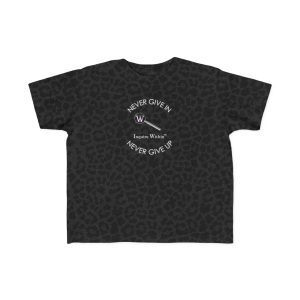 Toddler Tee — Inquire Within Never Give Up Kids Shirt