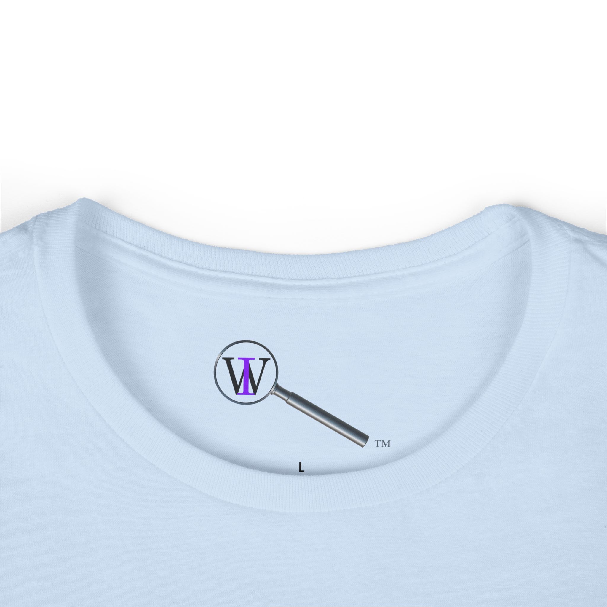 Women's Inspirational Soft style Tee INQUIRE WITHIN "SWIRL LOGO" - Image 9