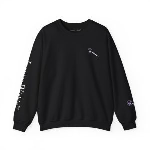Motivational Crewneck Sweatshirt - INQUIRE WITHIN 'TAKE THE TIME' LOGO