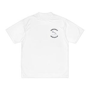 MEN'S INQUIRE WITHIN "NEVER GIVE IN, NEVER GIVE UP" Motivational Performance T-Shirt