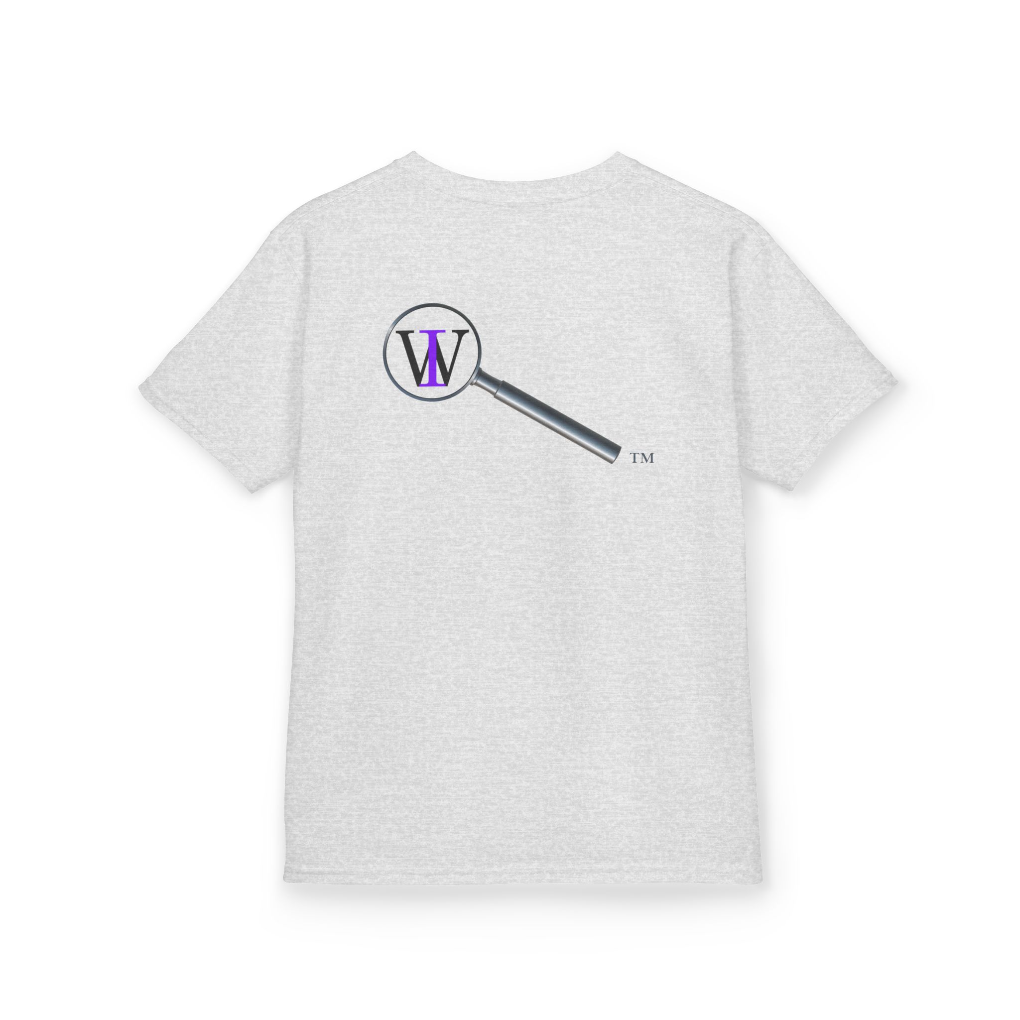 Kids Curiosity Tee — Magnifying Glass Logo & Positive Traits Spiral Kids T‑Shirt - Image 10