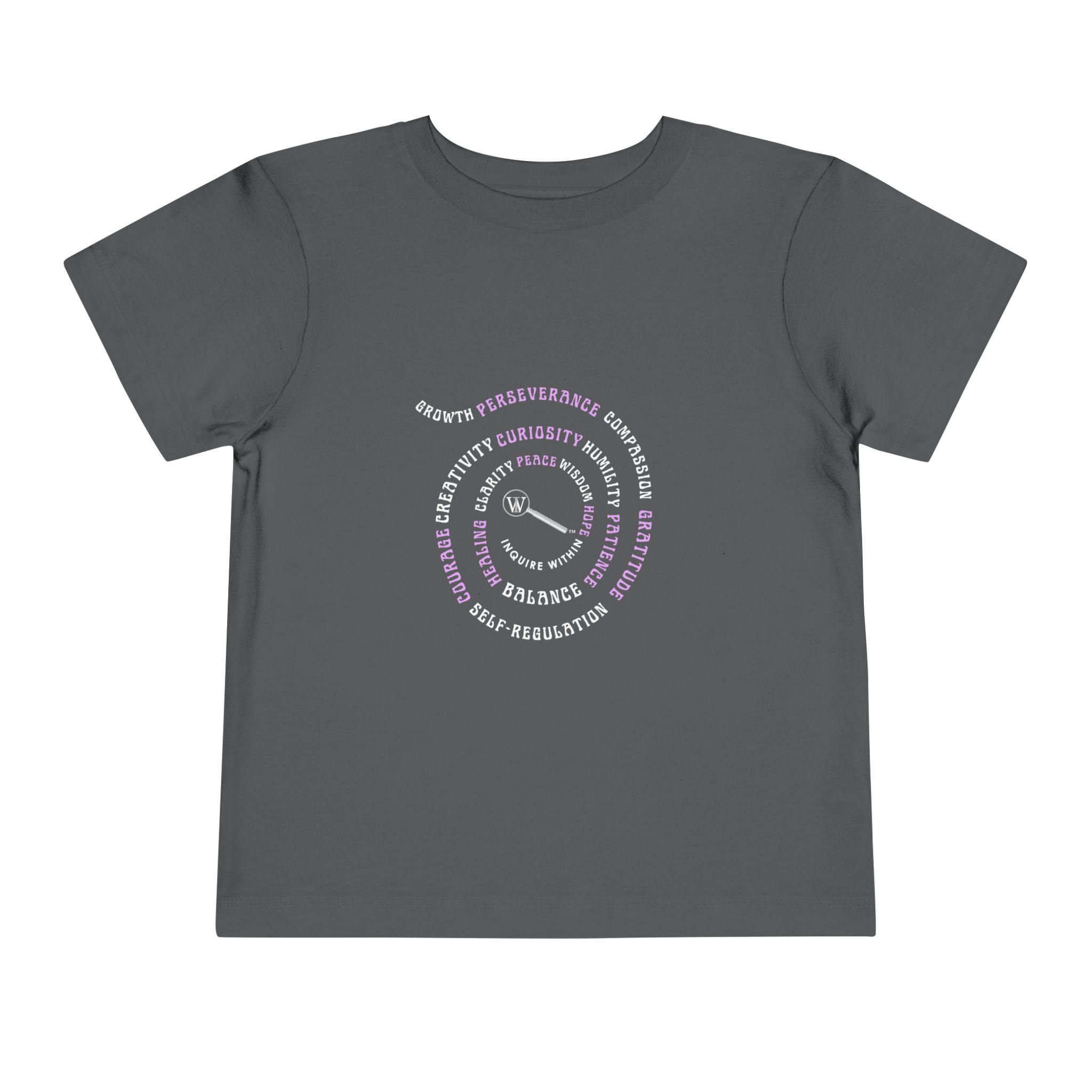 Toddler Tee Inquire Within Swirl — Cute Detective-Inspired Kids Shirt - Image 65
