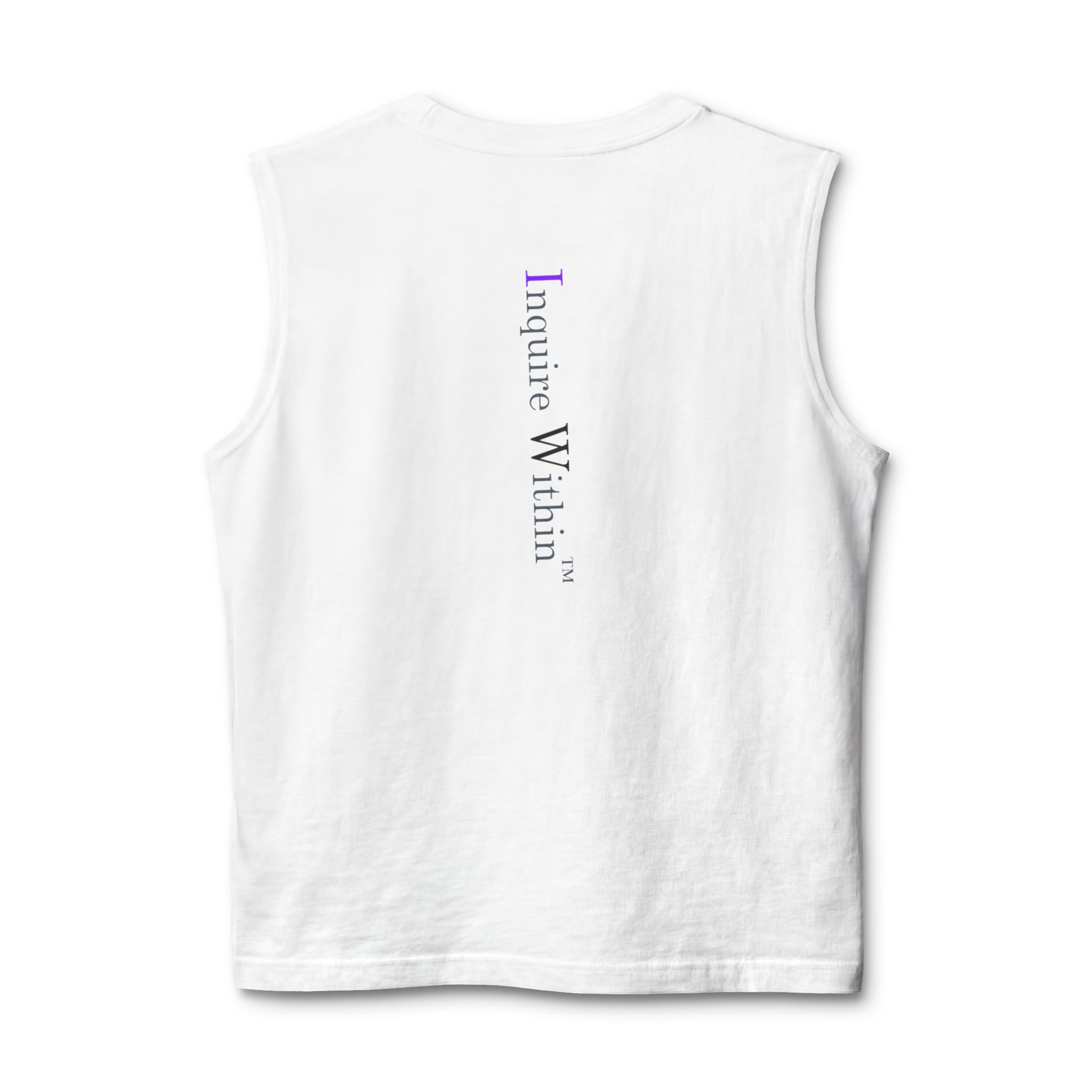 Built Different Muscle Tank — 'Built Different' Wrench Graphic Tank Top - Image 2