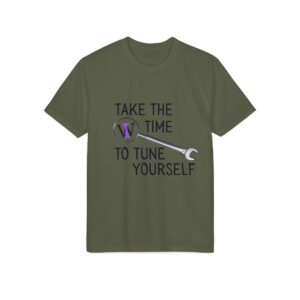 Men's T-Shirt- "Take the Time to Tune Yourself"