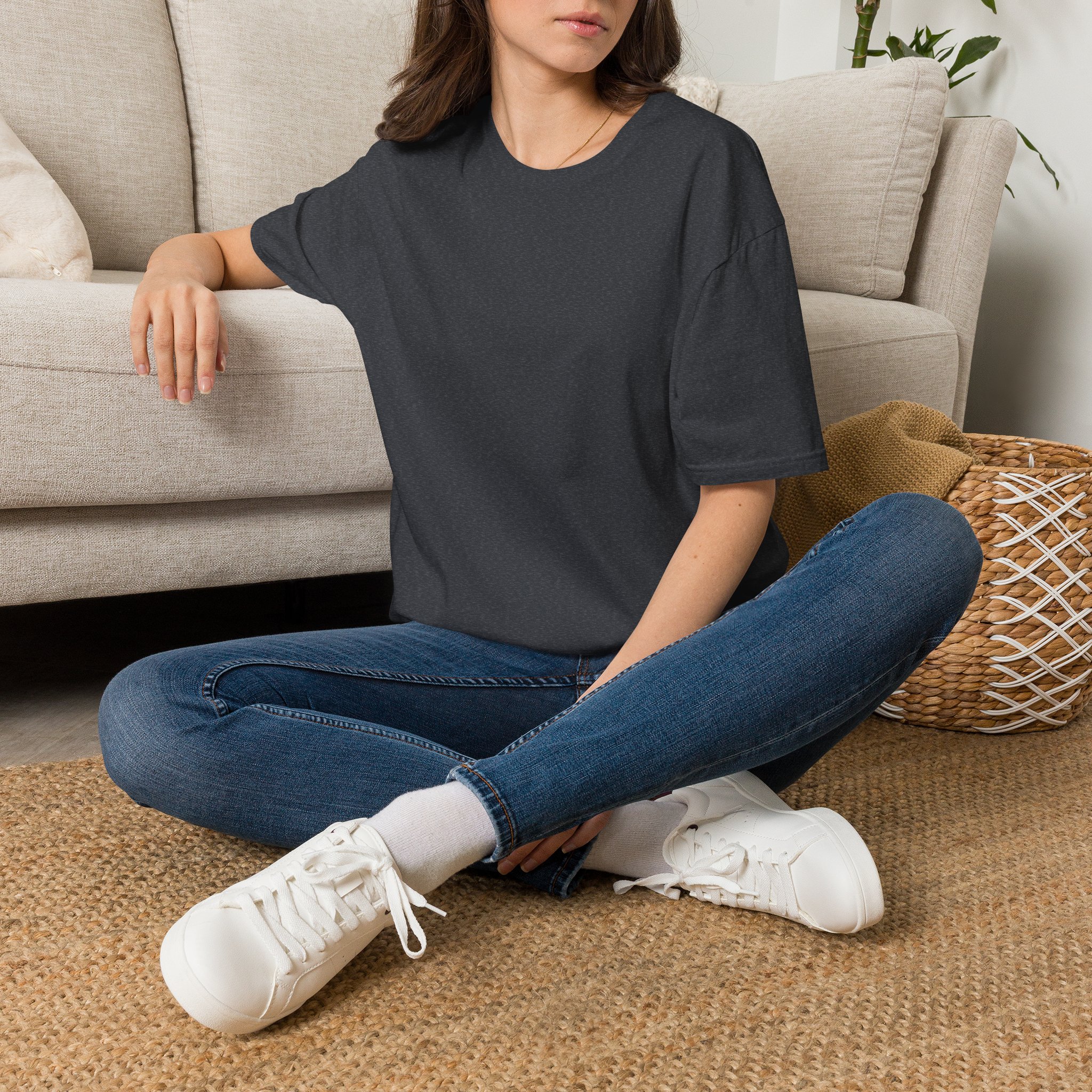 Woman's T-Shirt- "Swirl"- Neutrals - Image 46