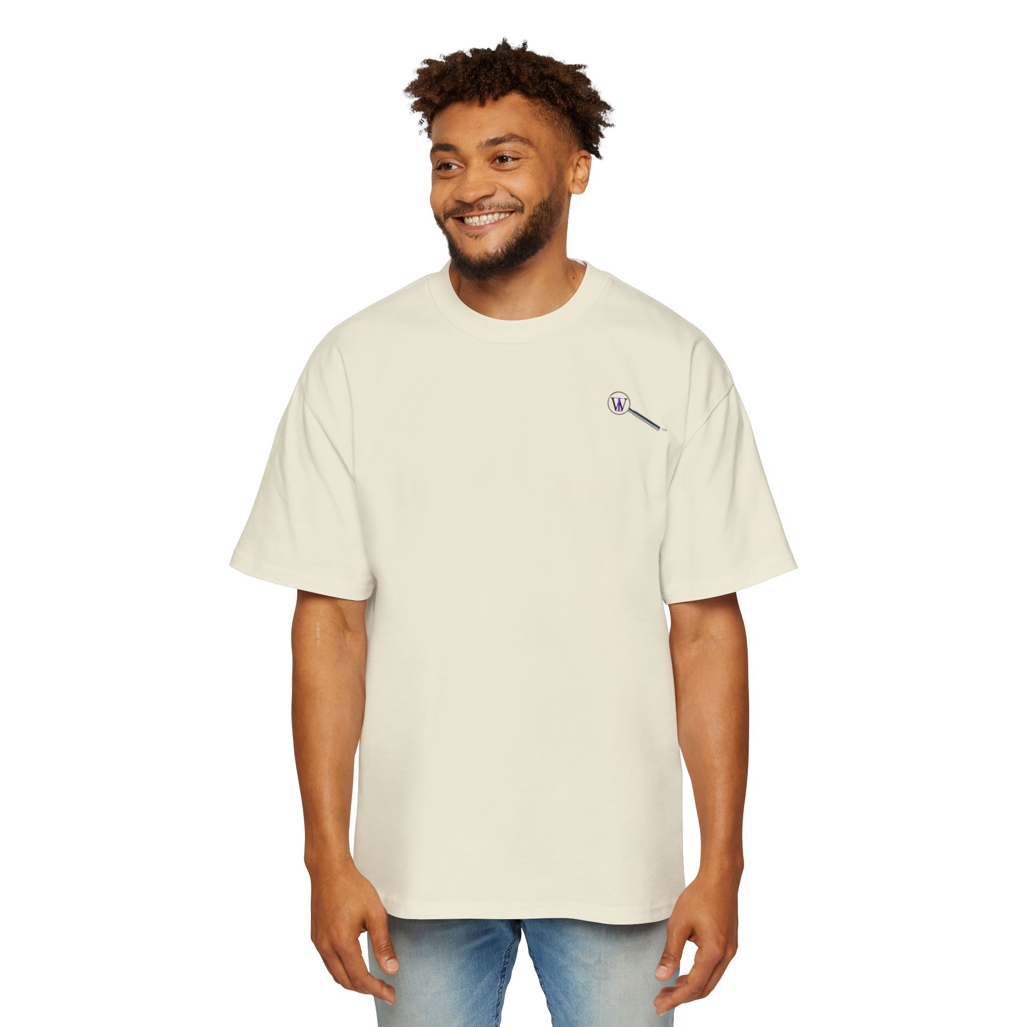 Men's Heavy Oversized Tee- "Inquire Within" - Image 23