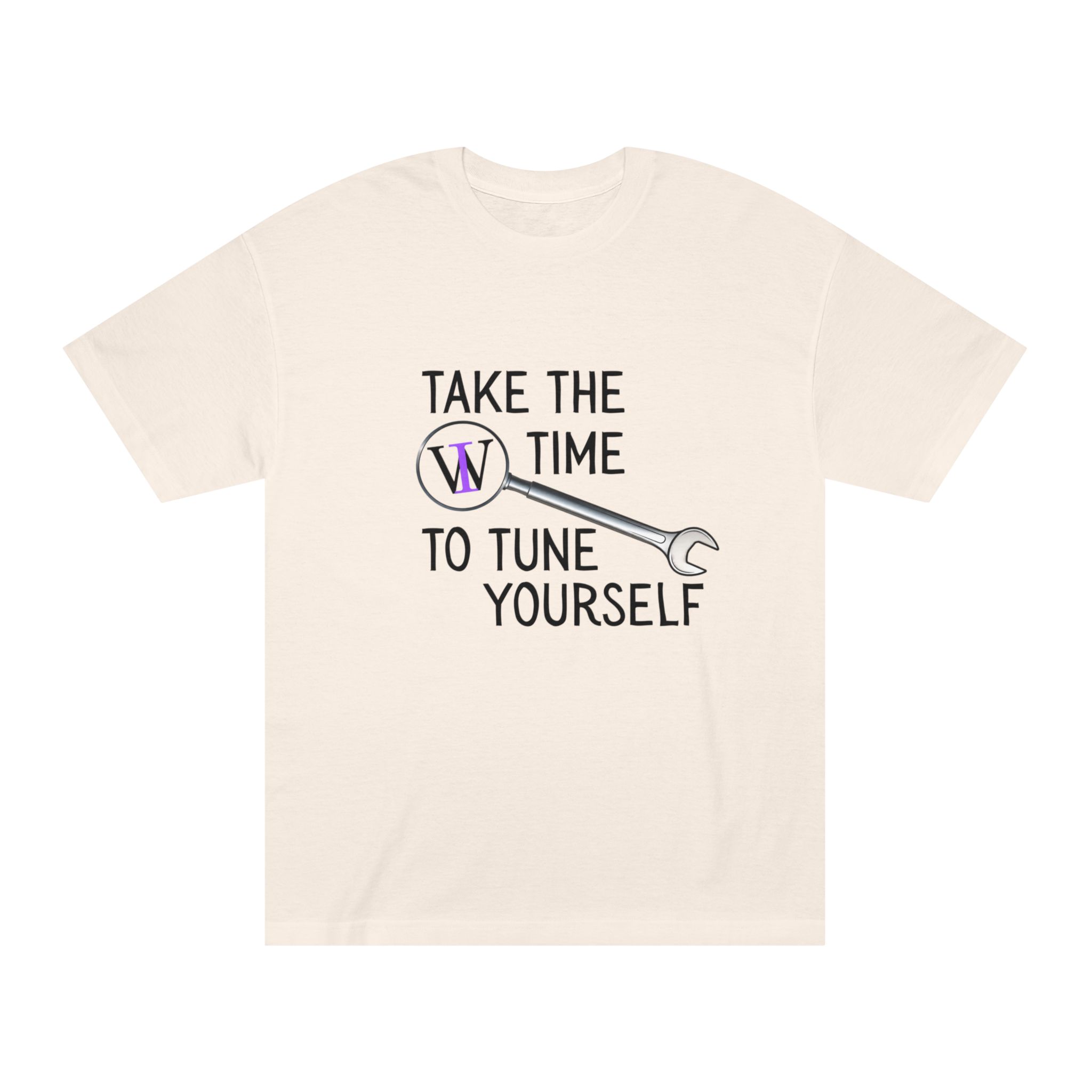Take the Time to Tune Yourself Tee — Mental Health & Self-Care T-Shirt - Image 8