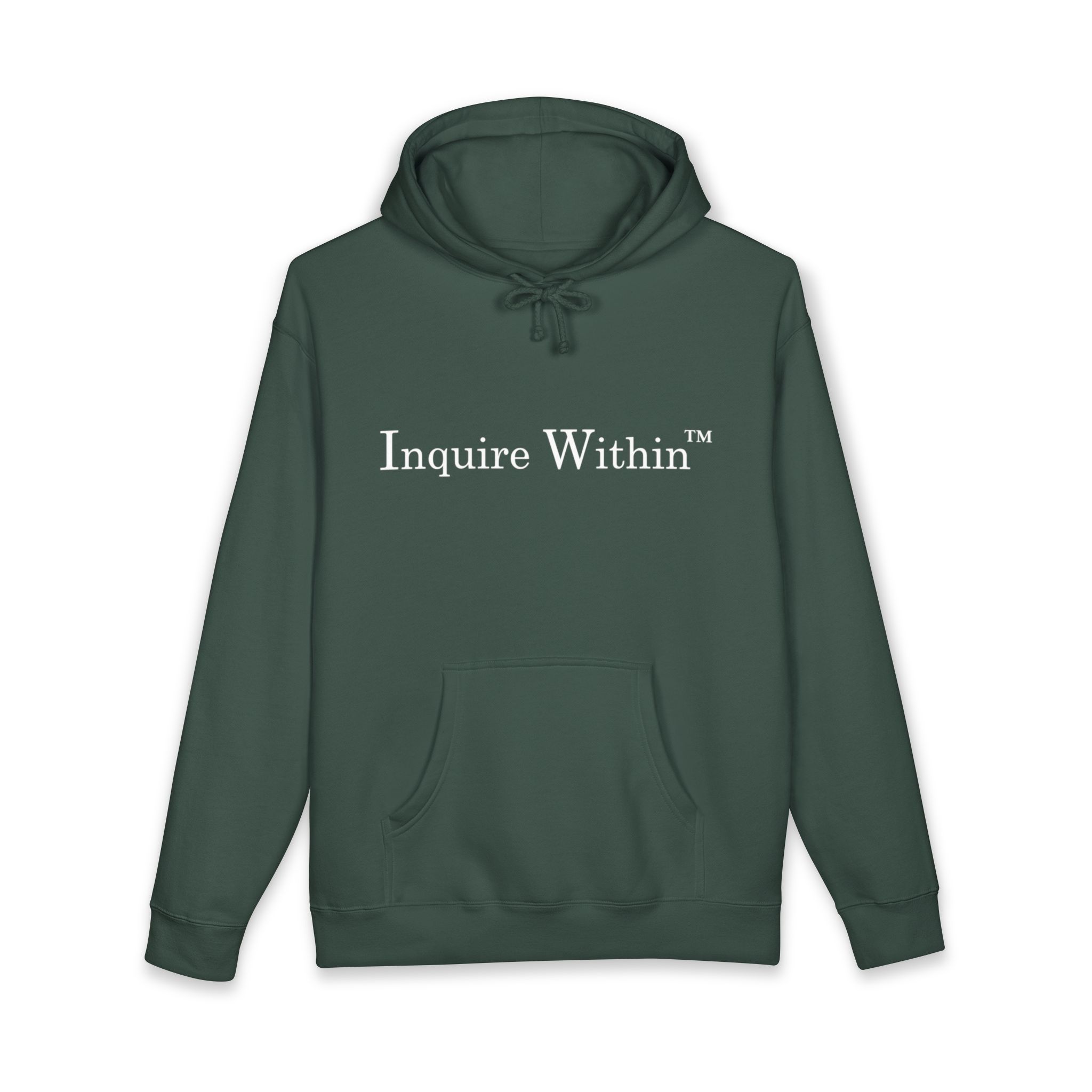 Unisex heavyweight hoodie- Inquire Within - Image 7