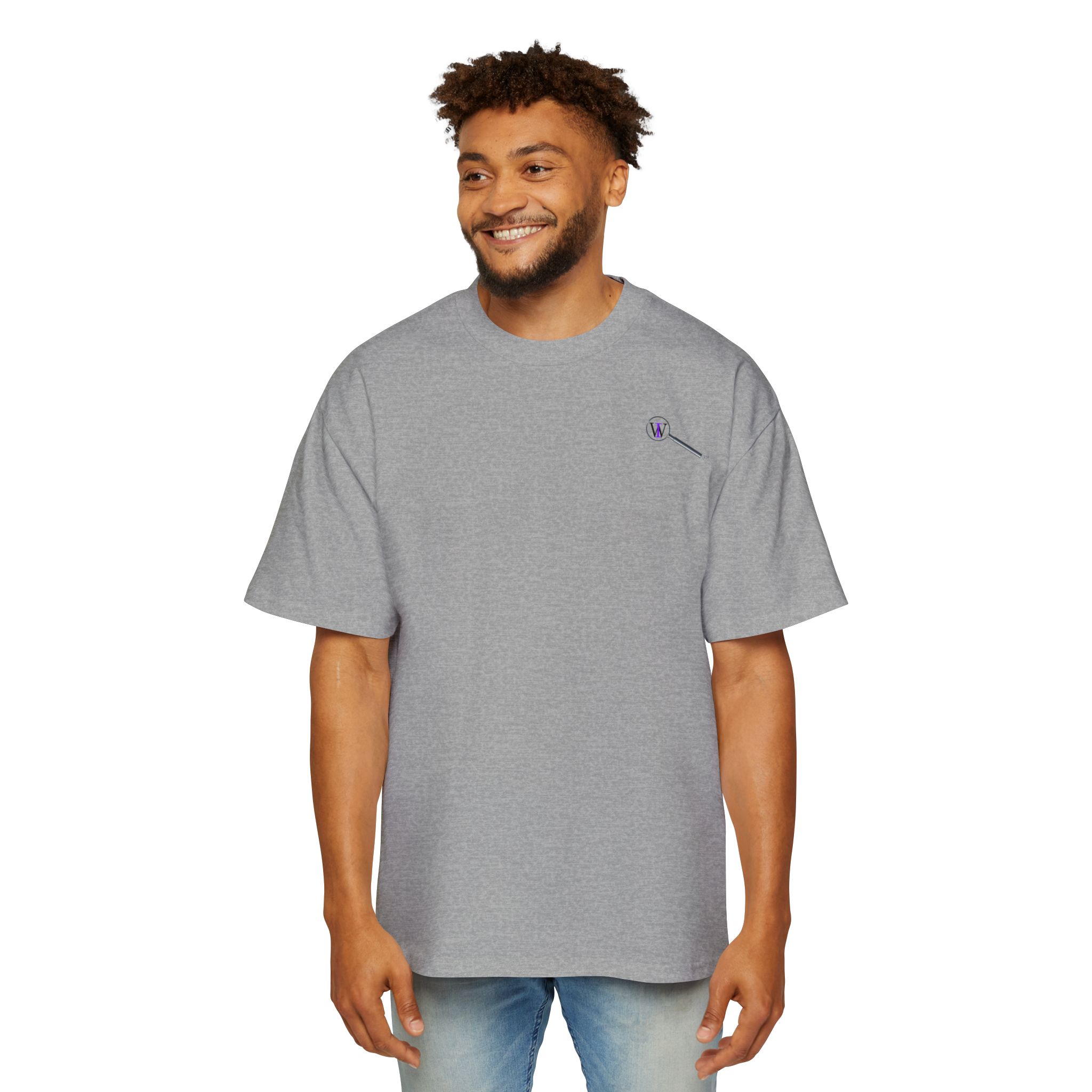 Men's Heavy Oversized Tee- "Inquire Within" - Image 27