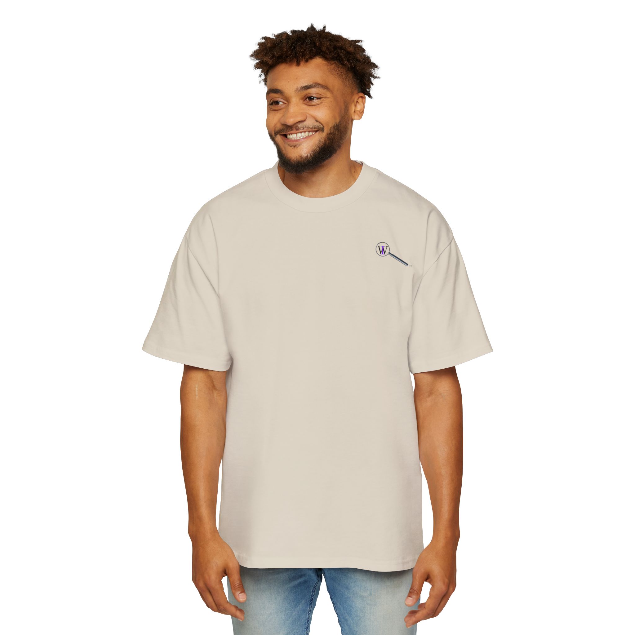 Men's Heavy Oversized Tee- "Inquire Within" - Image 19