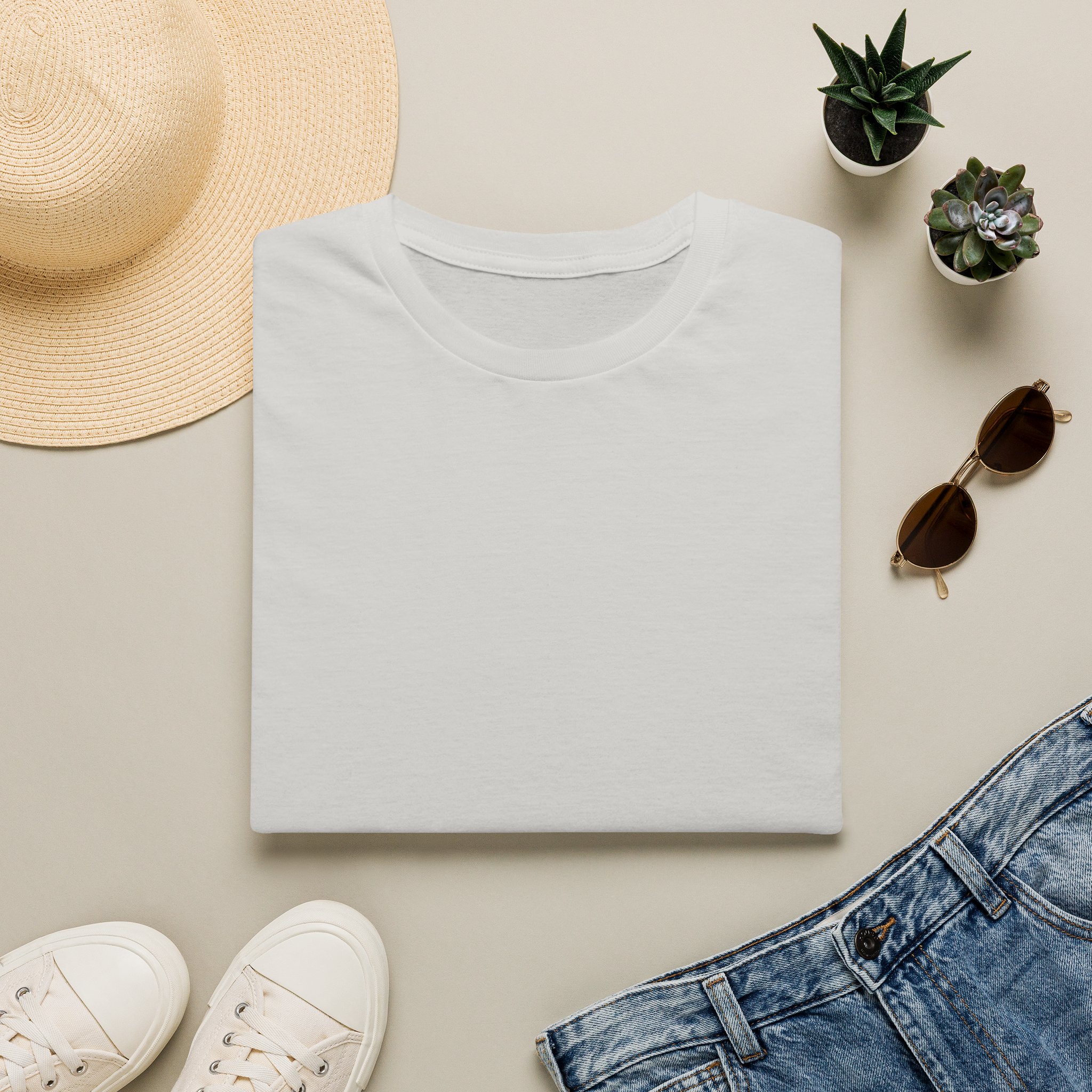 Woman's T-Shirt- "Swirl"- Neutrals - Image 17