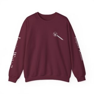 Unisex Crewneck Sweatshirt - Inquire Within Both Sleeves and front and back logo