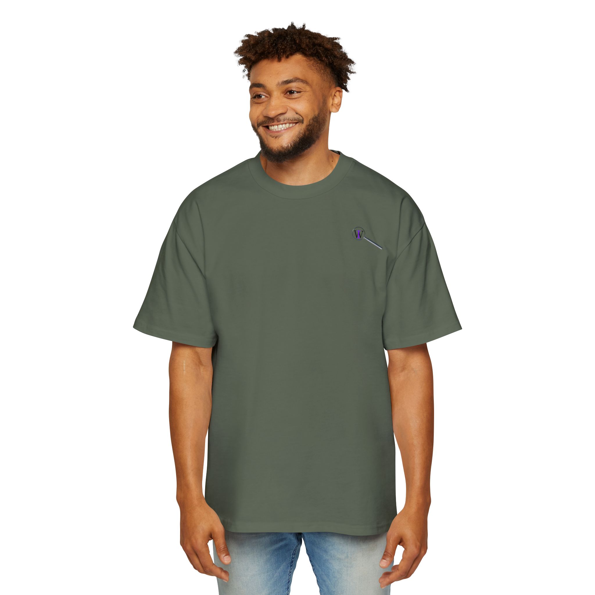 Men's Heavy Oversized Tee- "Inquire Within" - Image 39