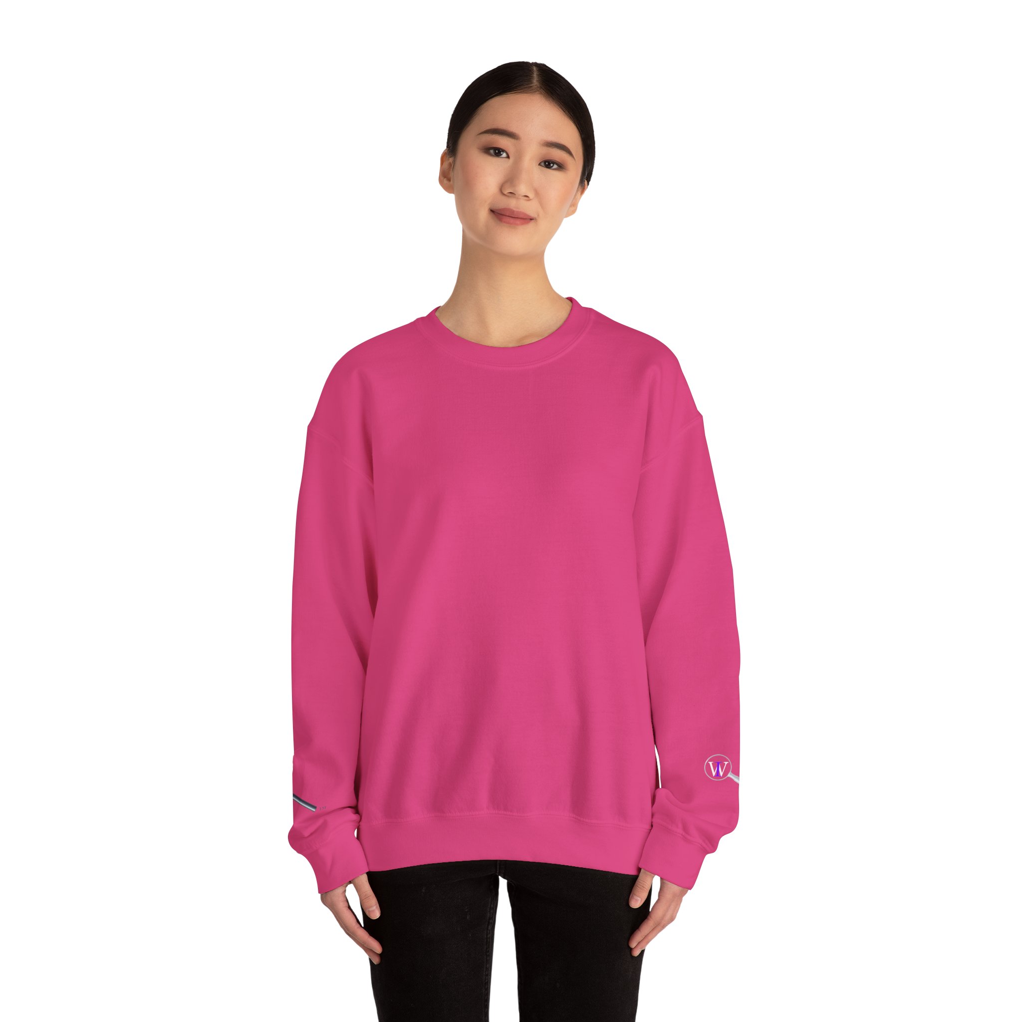 Unisex Crewneck Sweatshirt- Inquire Within Back and Spyglass on sleeves - Image 32