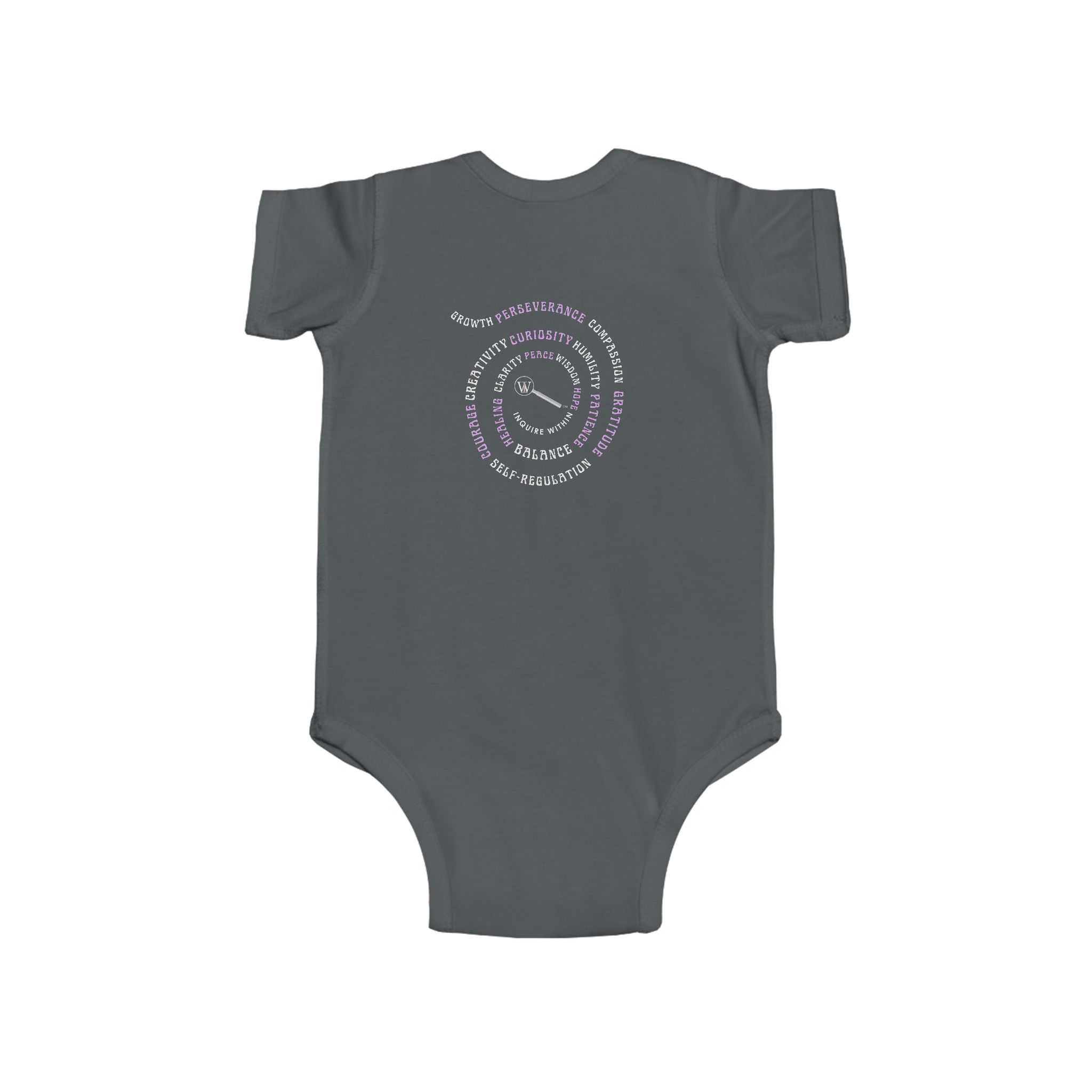 Infant Bodysuit- Swirl - Image 5