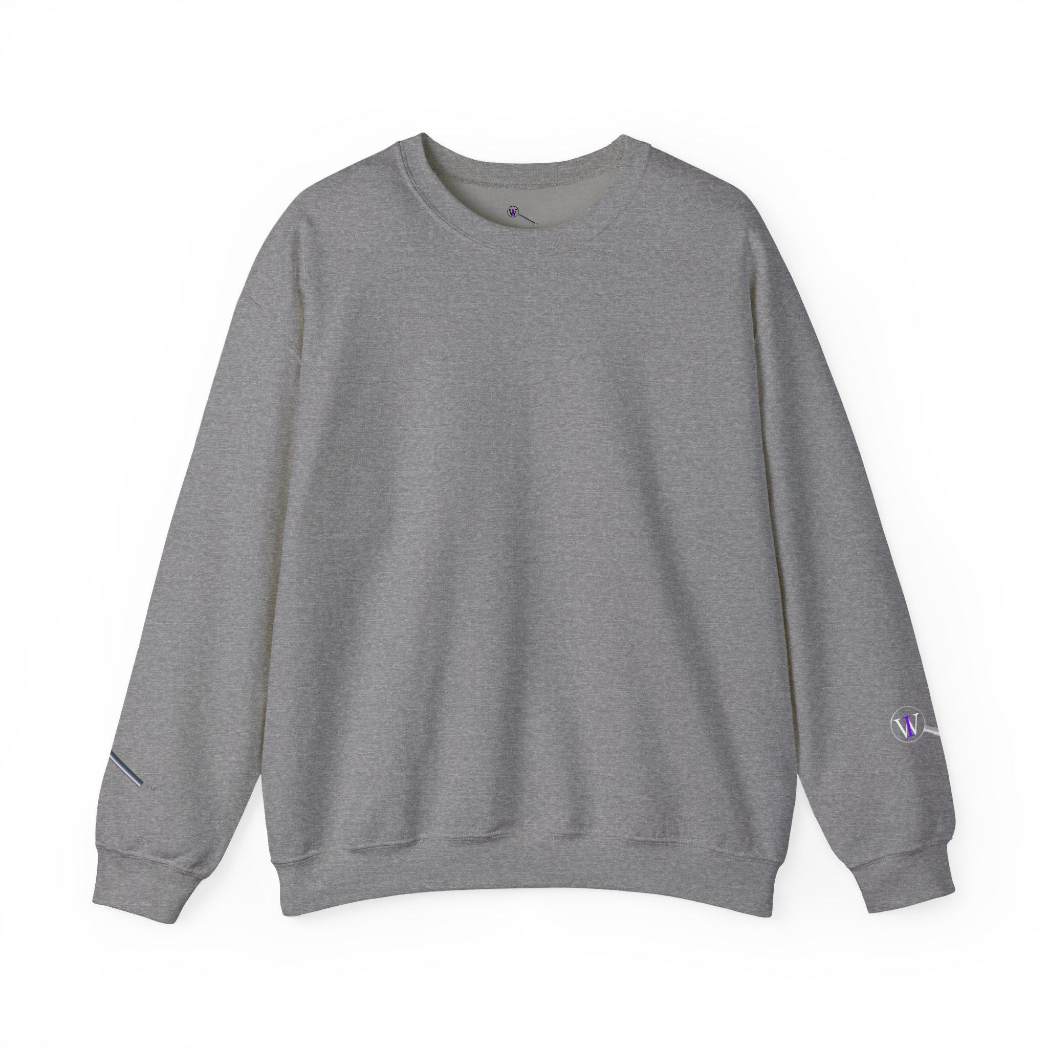 Unisex Crewneck Sweatshirt- Inquire Within Back and Spyglass on sleeves - Image 17