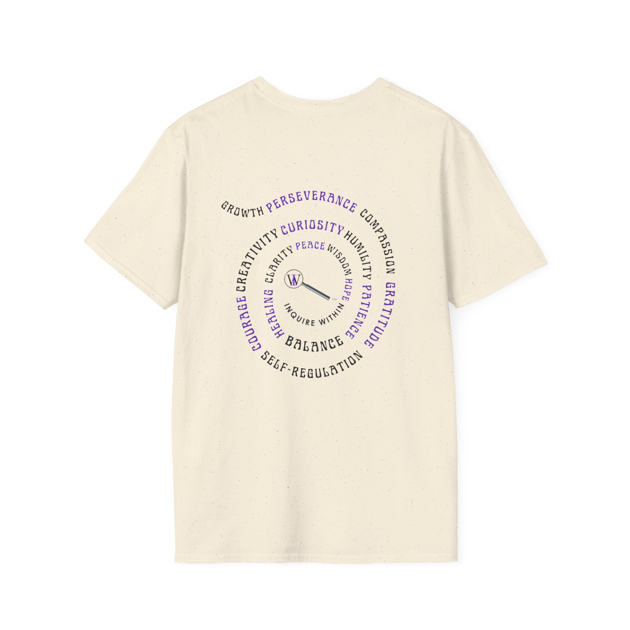 Woman's T-Shirt- "Swirl"- Neutrals