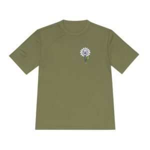 Woman's Moisture‑Wicking Tee- Daisy