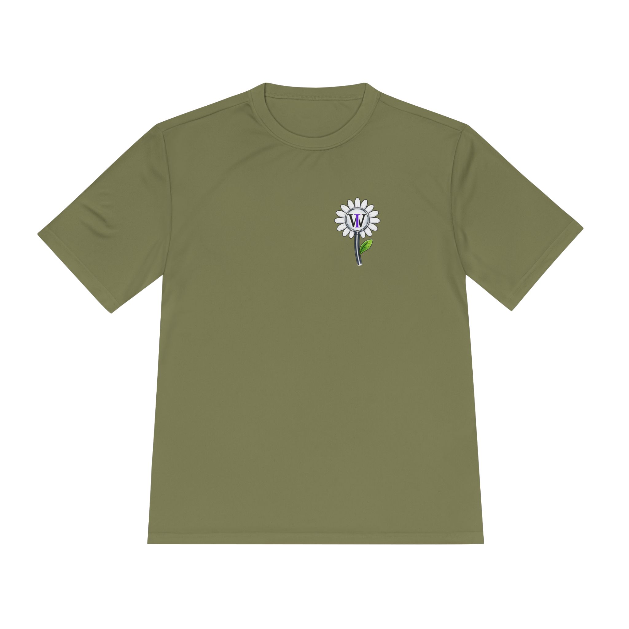 Woman's Moisture‑Wicking Tee- Daisy