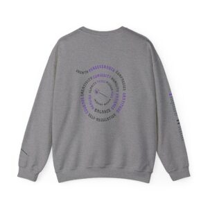Unisex Crewneck Sweatshirt - Inquire Within sleeve and back logo