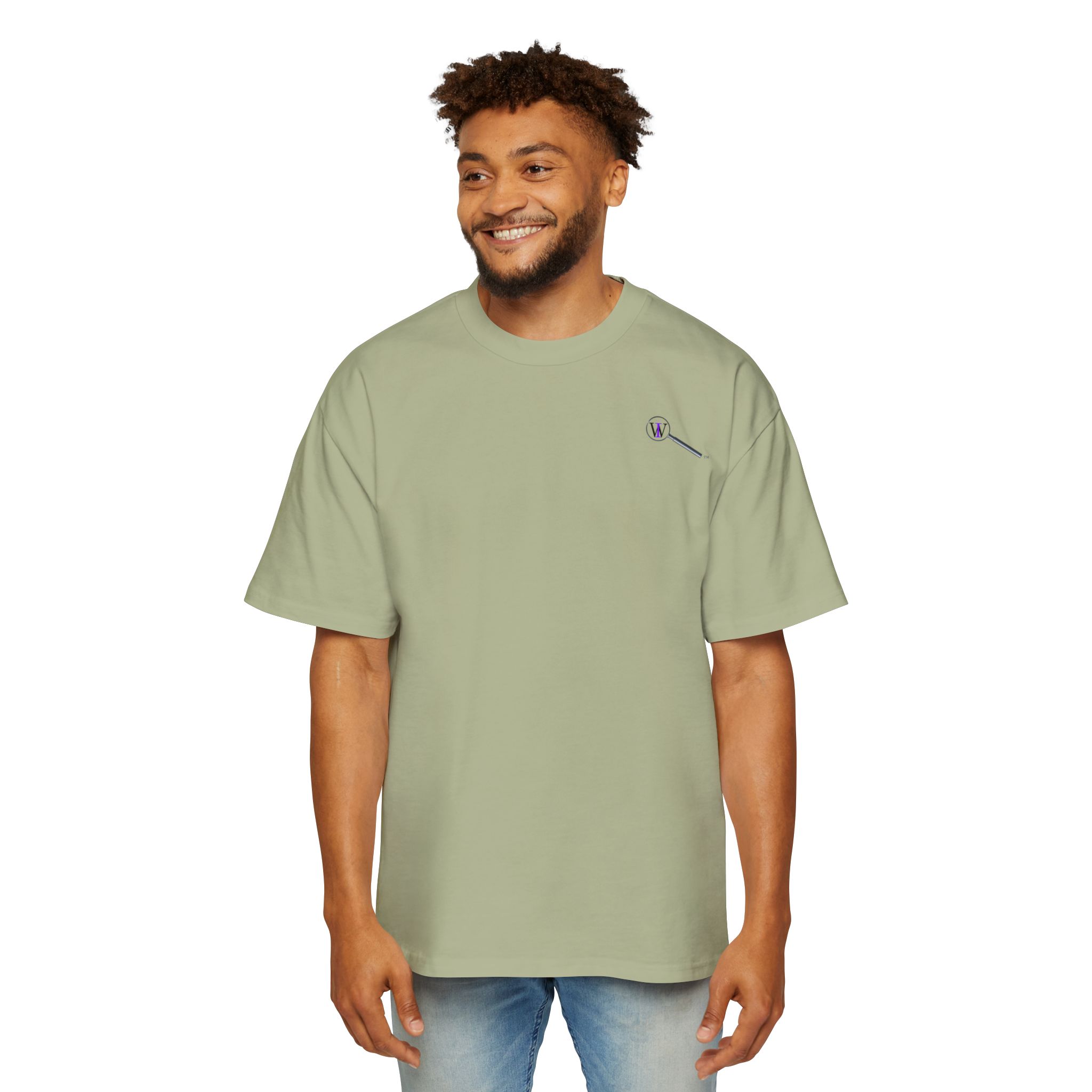 Men's Heavy Oversized Tee- "Inquire Within" - Image 31