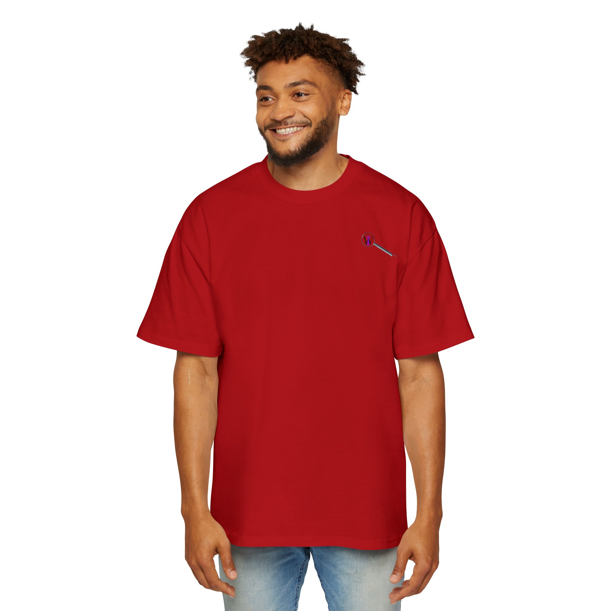 Men's Heavy Oversized Tee- "Inquire Within" - Image 7