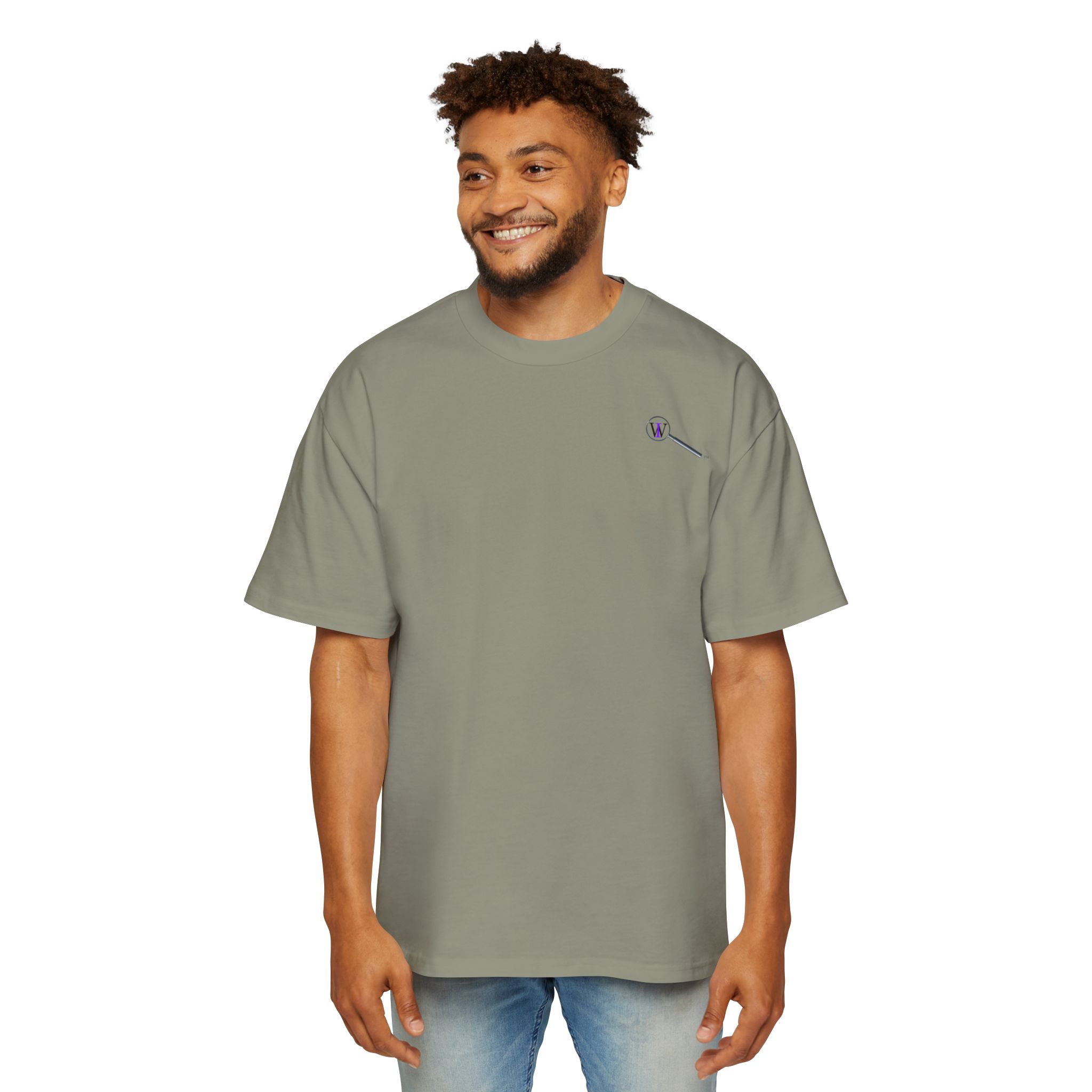 Men's Heavy Oversized Tee- "Inquire Within" - Image 35