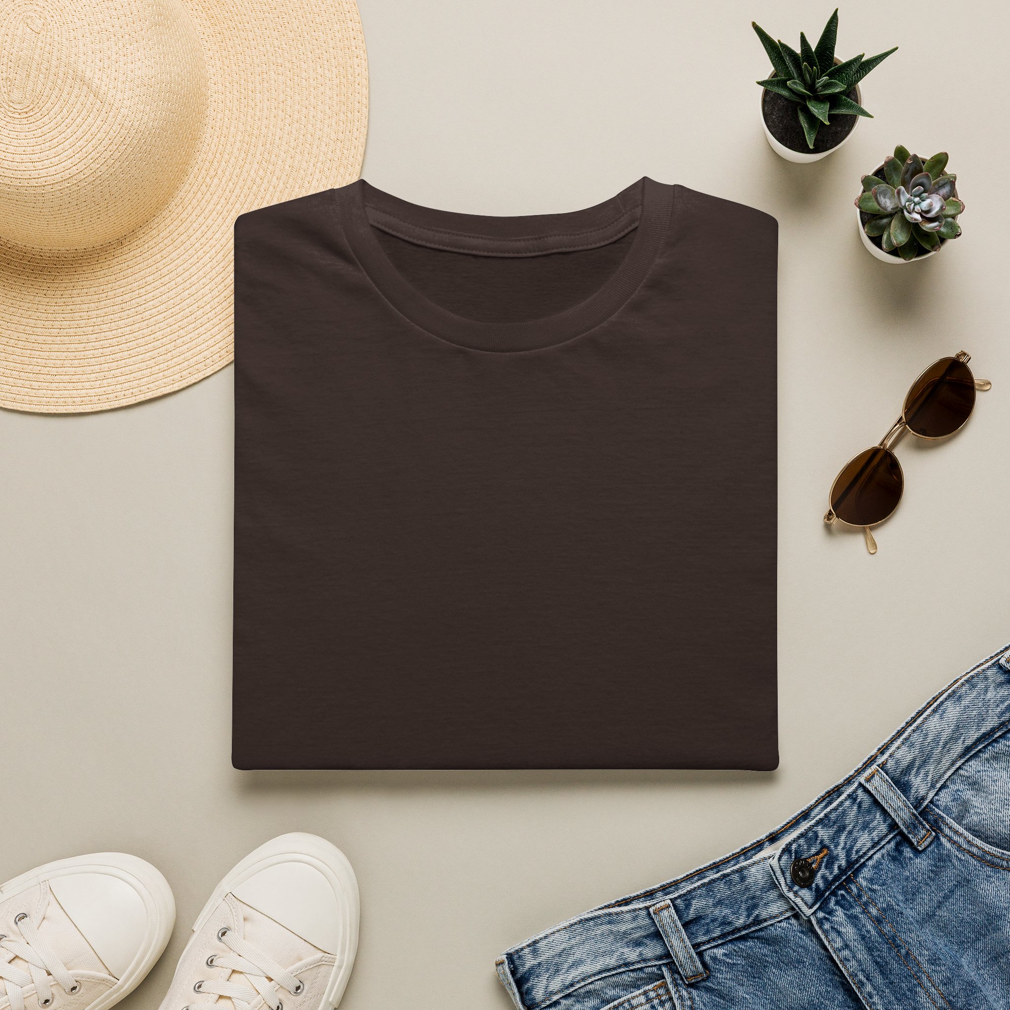 Woman's T-Shirt- "Swirl"- Neutrals - Image 29