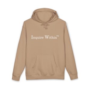 Unisex heavyweight hoodie- Inquire Within